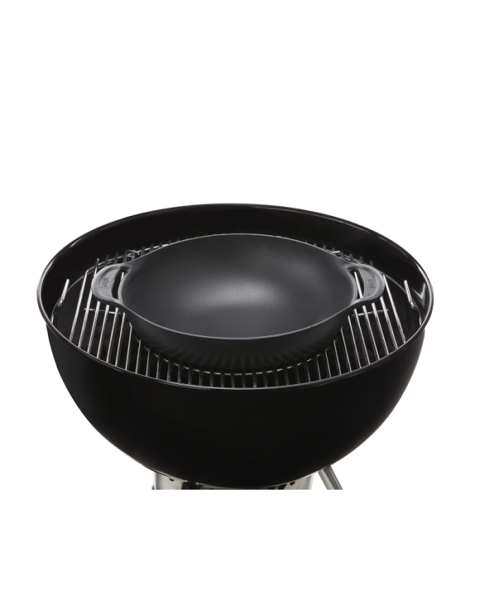 Weber Crafted Wok con cestello per cottura a vapore