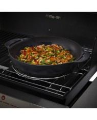 Weber Crafted Wok con cestello per cottura a vapore