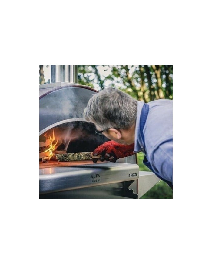 FORNO PIZZA 4 PIZZE a legna  Alfa RAME