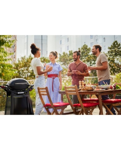 Barbecue a gas Weber Q 3200 black con carrello integrato 57012329 Barbecue a gas Weber Q 3200 black con carrello integrato 57012329