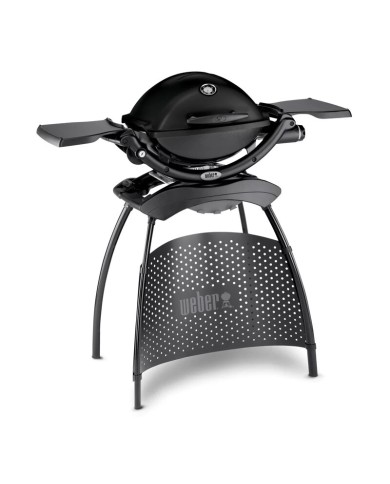 weber Q 1200 stand black weber Q 1200 stand black