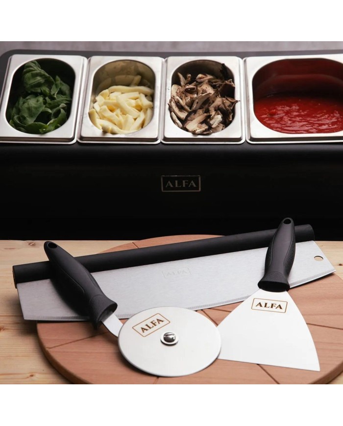 ALFA PIZZA Topping Station 4 vaschette