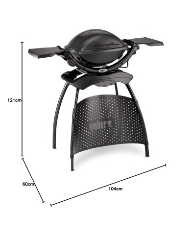 Barbecue elettrico Q 1400 con stand Weber Barbecue elettrico Q 1400 con stand Weber