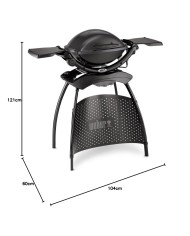 Barbecue elettrico Q 1400 con stand Weber