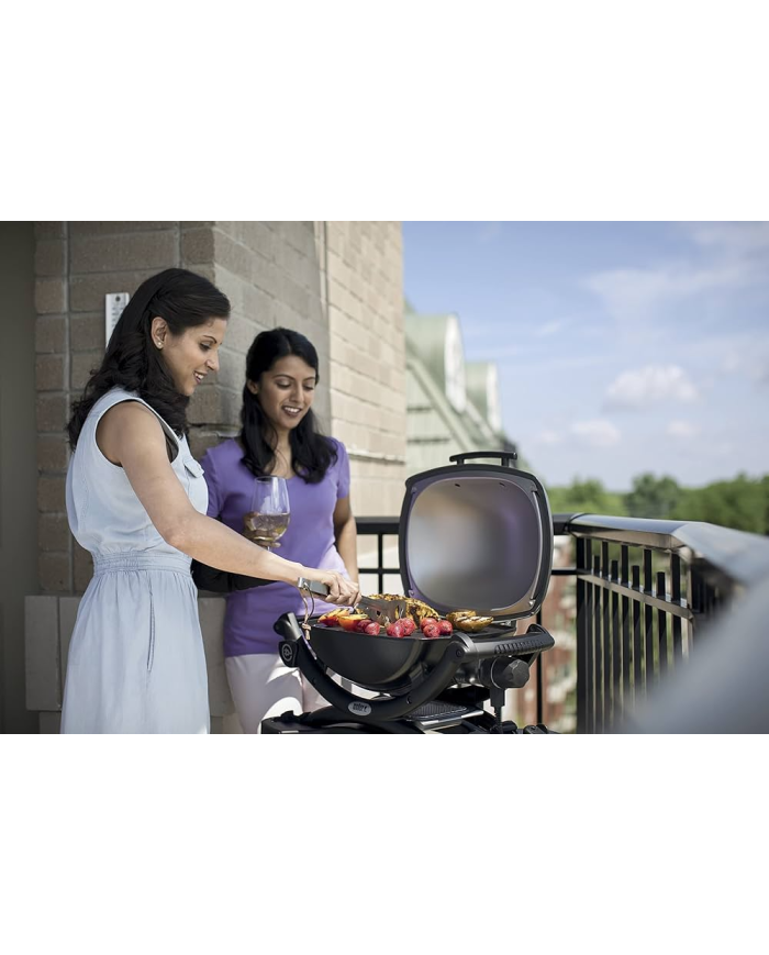 Barbecue elettrico Q 1400 con stand Weber