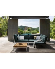 Angolo Sinistro Linea Level 2 Houe con struttura Bianca