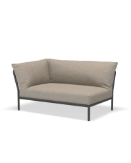 Angolo Sinistro Linea Level 2 Houe con Struttura Antracite