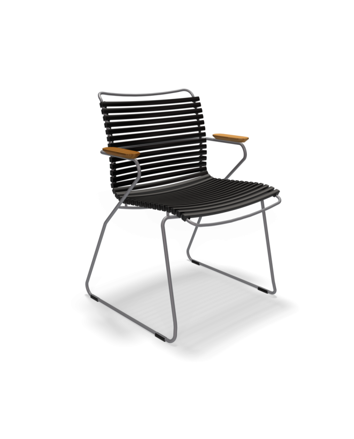 Sedia da Giardino con Braccioli Click Houe