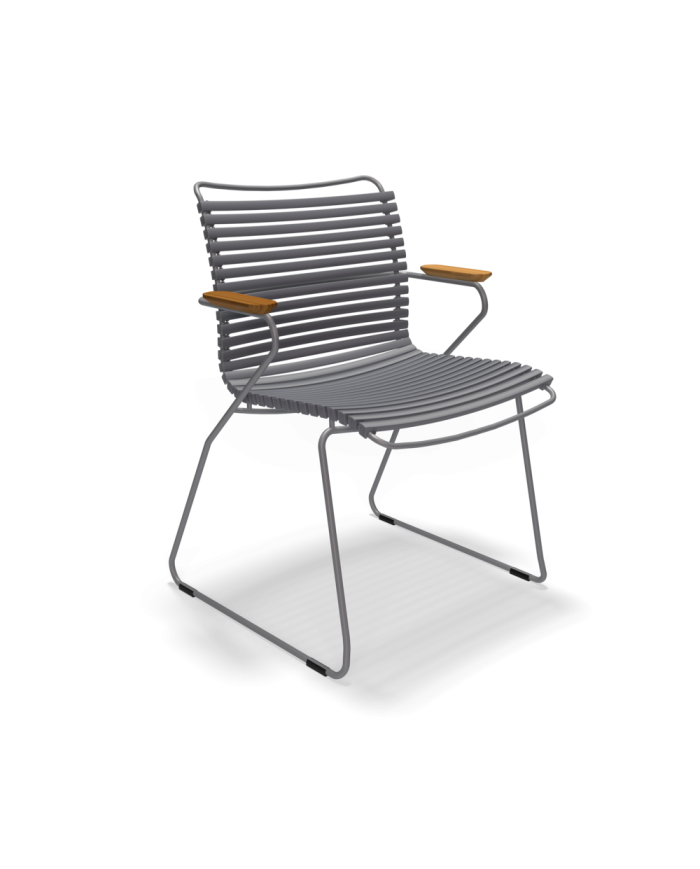 Sedia da Giardino con Braccioli Click Houe
