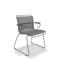 Sedia da Giardino con Braccioli Click Houe