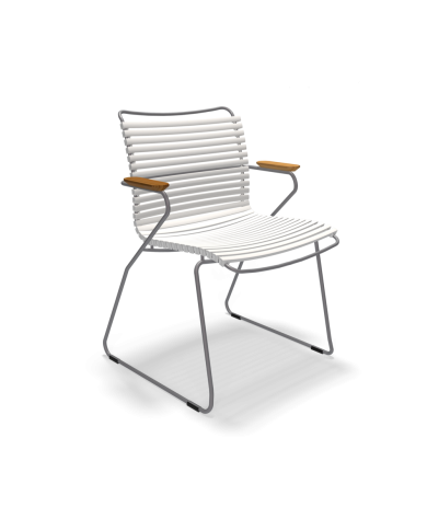 Sedia da Giardino con Braccioli Click Houe Sedia da Giardino con Braccioli Click Houe