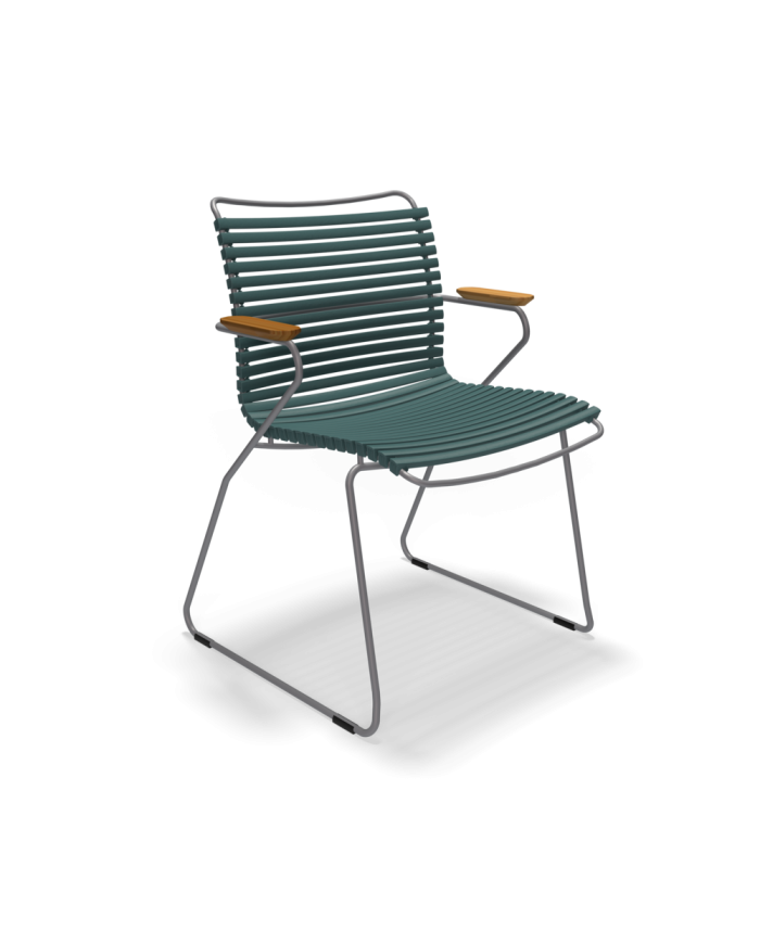 Sedia da Giardino con Braccioli Click Houe