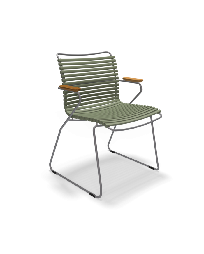Sedia da Giardino con Braccioli Click Houe