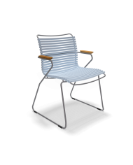 Sedia da Giardino con Braccioli Click Houe