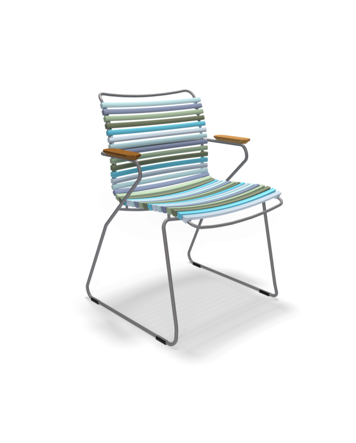 Sedia da Giardino con Braccioli Click Houe