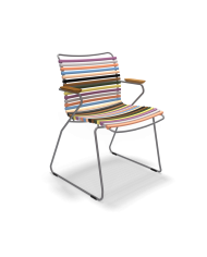 Sedia da Giardino con Braccioli Click Houe