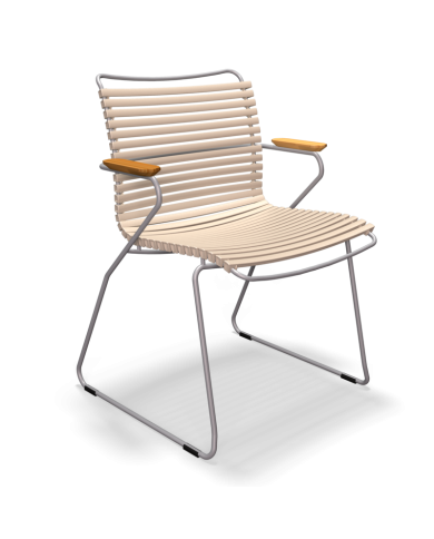Sedia da Giardino con Braccioli Click Houe Sedia da Giardino con Braccioli Click Houe