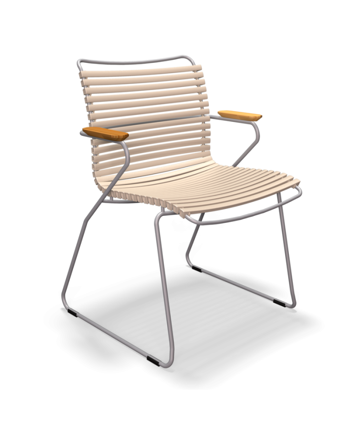 Sedia da Giardino con Braccioli Click Houe