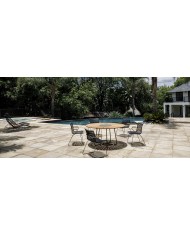 Sedia da Giardino con Braccioli Click Houe