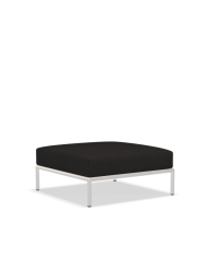 Pouf Linea Level 2 Ottoman Houe con struttura Bianca