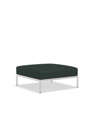 Pouf Linea Level 2 Ottoman Houe con struttura Bianca
