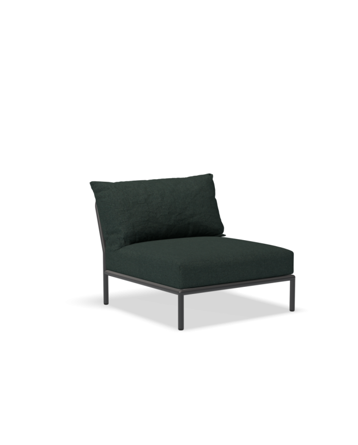 Poltrona linea Level 2 Houe con struttura antracite