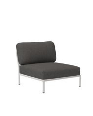 Poltrona Linea Level 2 Houe con struttura Bianca