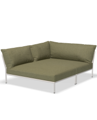 Angolo Sinistro Linea Level 2 Houe con struttura Bianca