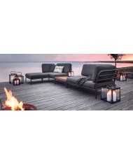 Coffe Table Bamboo Houe con struttura Bianca