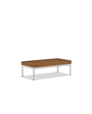 Tavolino basso linea Level Houe con struttura Bianca