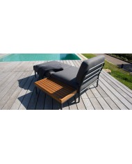 Tavolo da esterno Level Houe con struttura Antracite