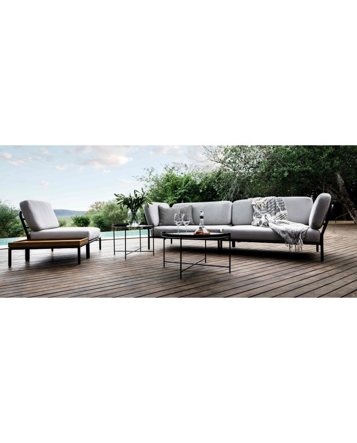 Tavolo da esterno Level Houe con struttura Antracite