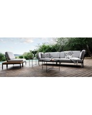 Tavolo da esterno Level Houe con struttura Antracite