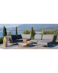 Tavolo da Caffe Linea Level  Houe con struttura Antracite