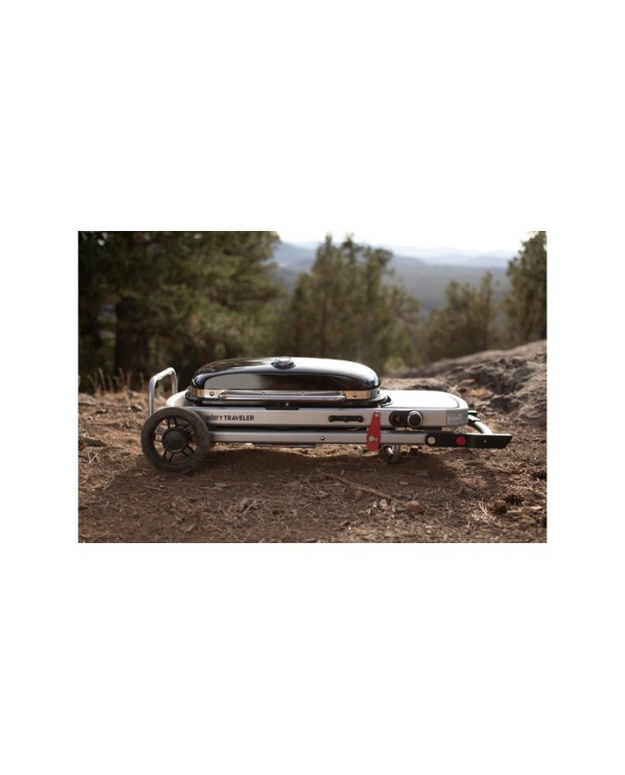 Barbecue a gas Weber Traveler Stealth Edition 9013053