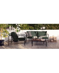 Tavolo Avon Houe con struttura Antracite