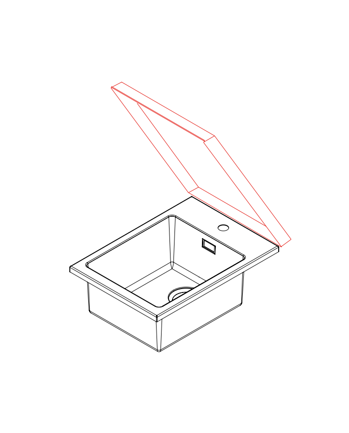 Lavello da Incasso per PLANET BUILT IN modelli INLAV