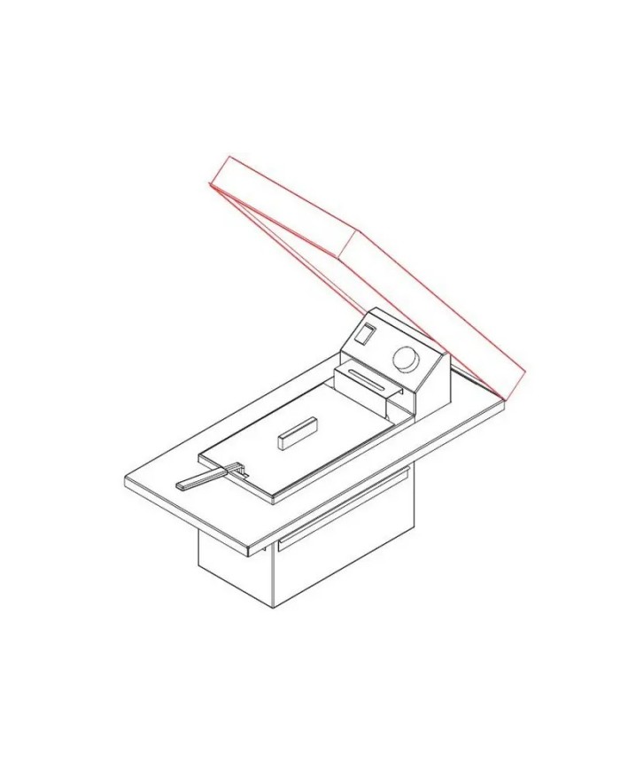 Friggitrice da Incasso Pla-Net Oasi Built In con coperchio