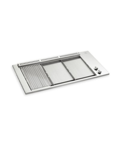 Piastra Barbecue a gas Planet Incasso 80 Grill R/LL da incasso Piastra Barbecue a gas Planet Incasso 80 Grill R/LL da incasso