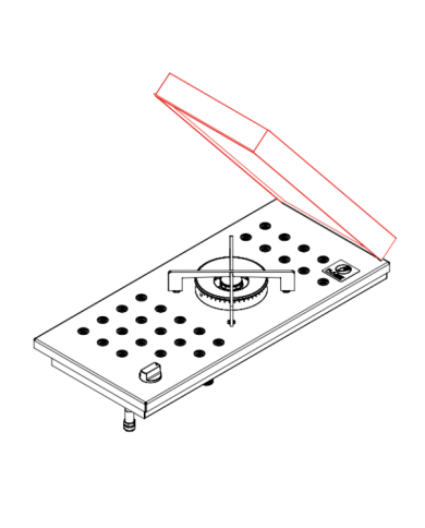 Fornello da incasso per PLANET BUILT IN F1