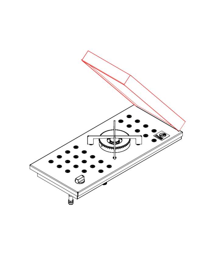 Fornello da incasso per PLANET BUILT IN F1