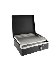 Piastra Barbecue Elettrica Rock 55.El da appoggio