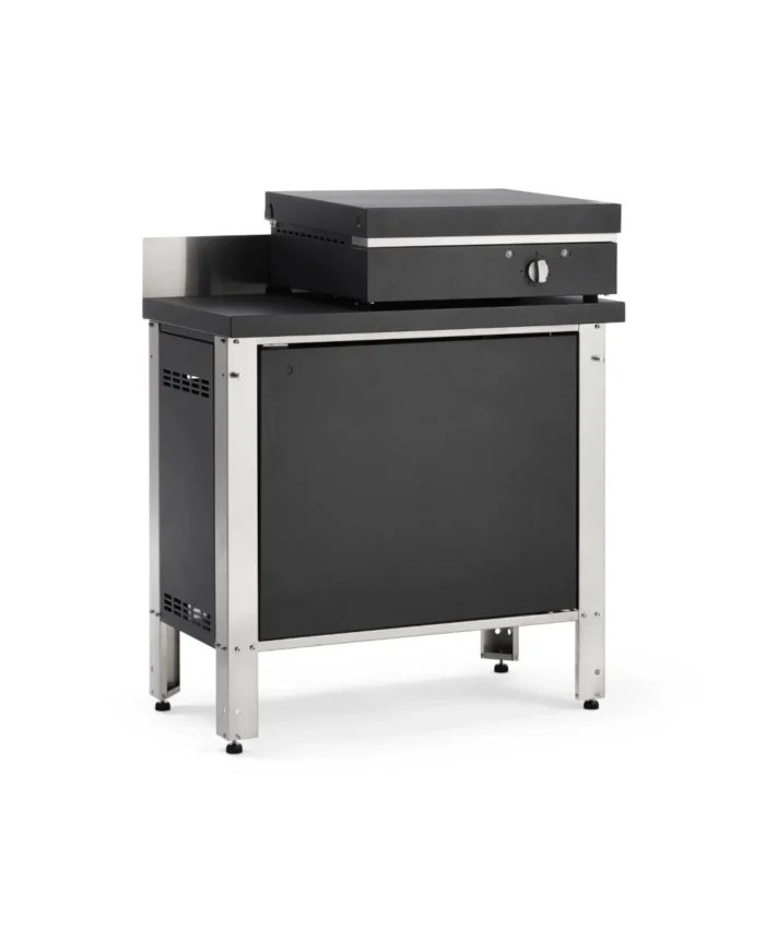 Piastra Barbecue Elettrica Rock 55.El da appoggio