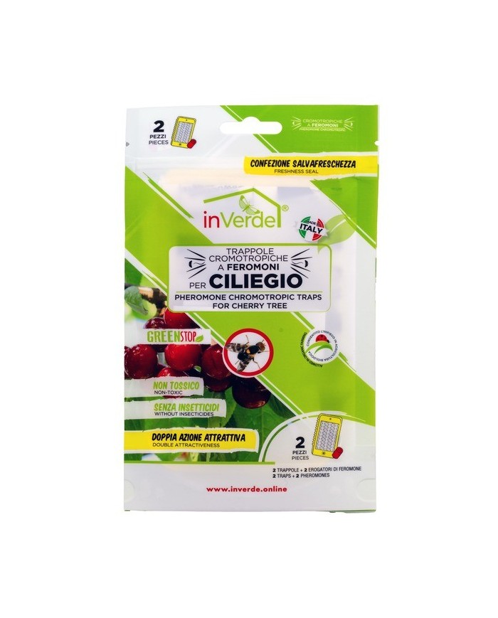 Trappola adesiva cromotropica ciliegio Inverde
