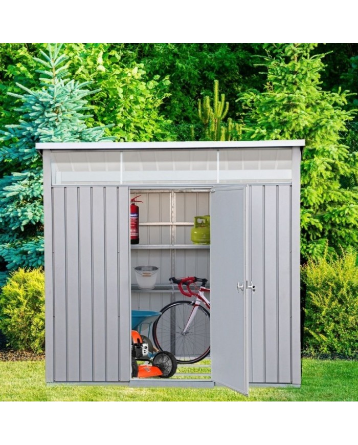 Casetta da Giardino in Metallo Palladium Duramax Ezooza