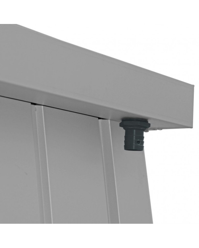 Casetta da giardino in Metallo Duramax Palladium Ezooza