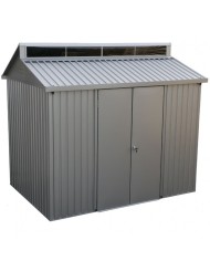 Casetta da Giardino in Alluminio Alu Duramax grigia
