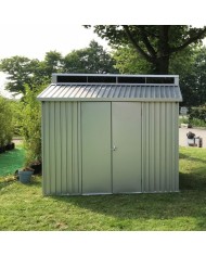 Casetta da Giardino in Alluminio Alu Duramax grigia