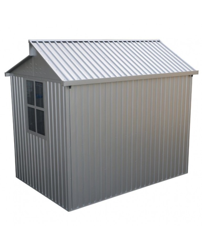 Casetta da Giardino in Alluminio Alu Duramax grigia
