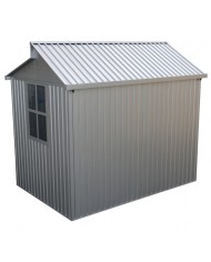 Casetta da Giardino in Alluminio Alu Duramax grigia